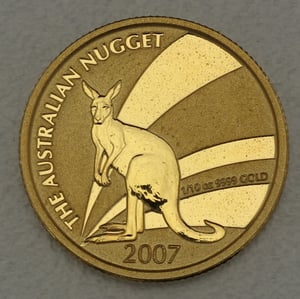 Goldmünze 1/10oz "Känguru" 2007 Australian Nugget (Australien) - Hauptansicht