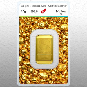 Goldbarren 10g "Fairtrade Gold" (999,9 Au),Blister - Miniaturansicht 2