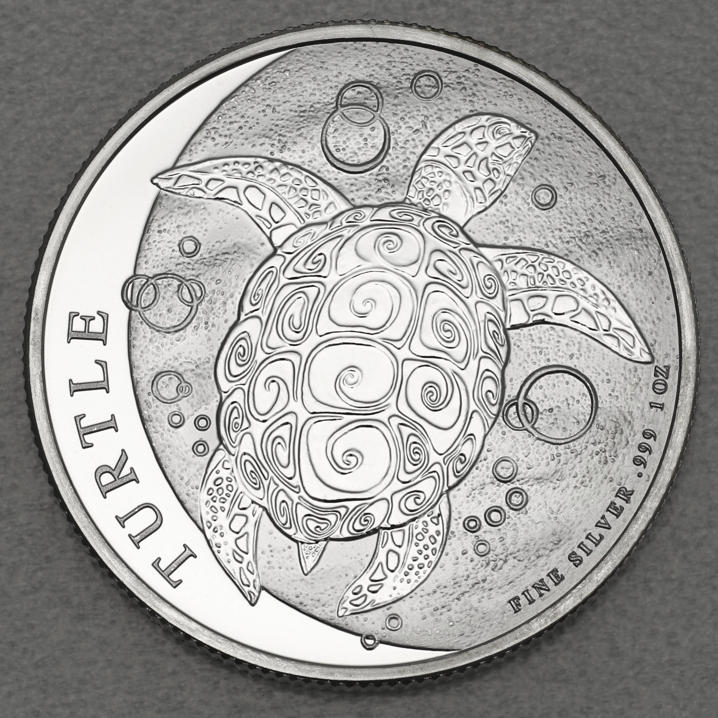 Silbermünze 1oz "Schildkröte" 2019 (Niue) - Hauptansicht