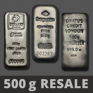 Silberbarren 500g (Resale) - Hauptansicht