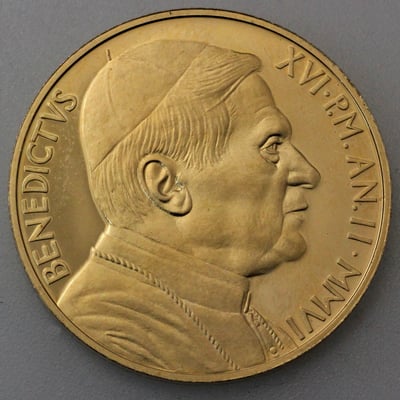 Goldmünze "50 Euro - 2006" Die Firmung (Vatikanstadt) - Miniaturansicht 2