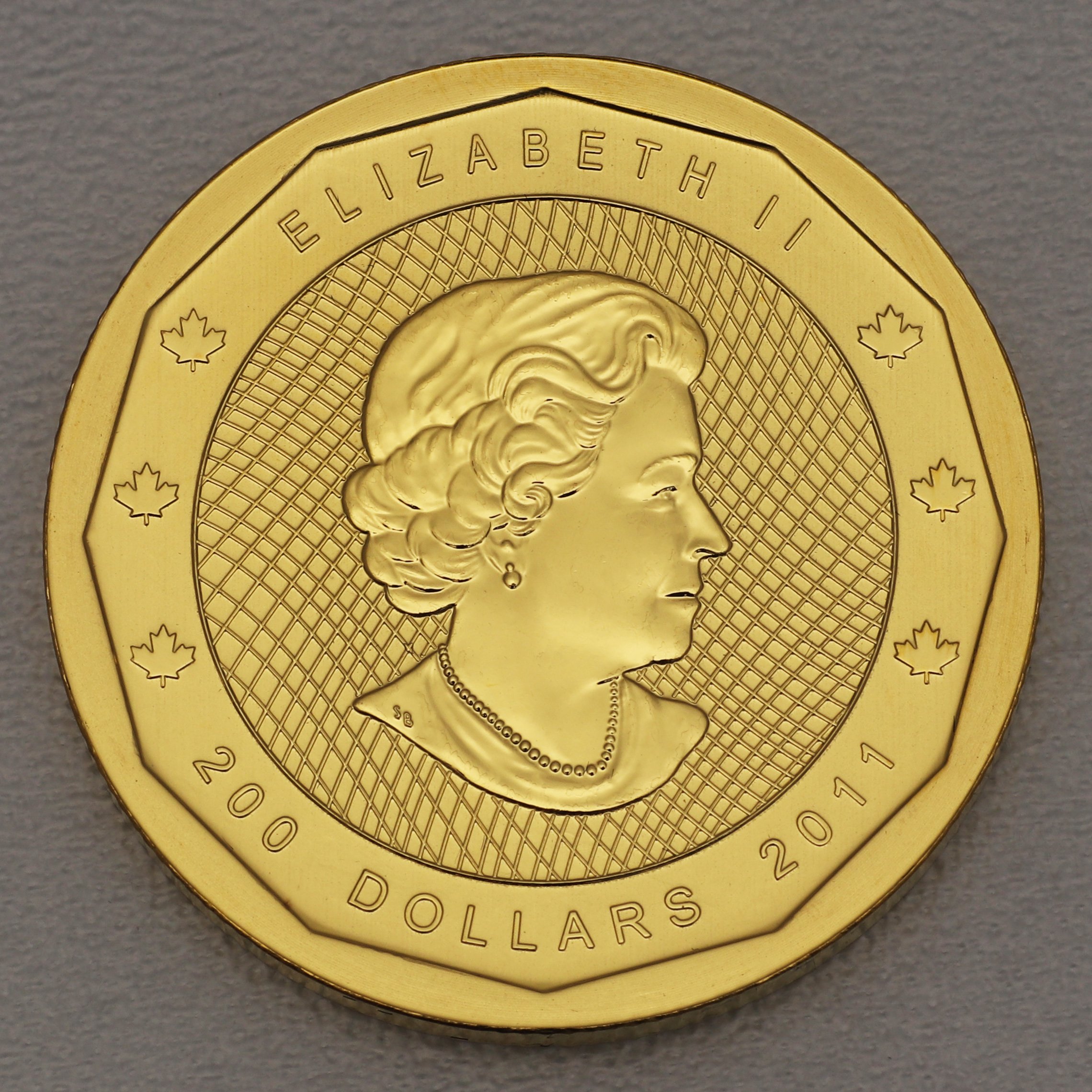Goldmünze 1oz "Mounted Police" 2011 (Kanada) - Detailansicht 1