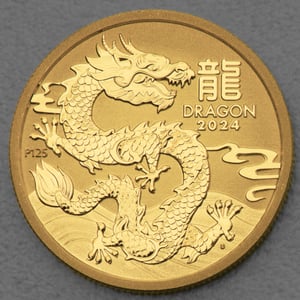Goldmünze 1/2oz "Drache" 2024 Lunar III – Year of the Dragon (Australien) - Hauptansicht