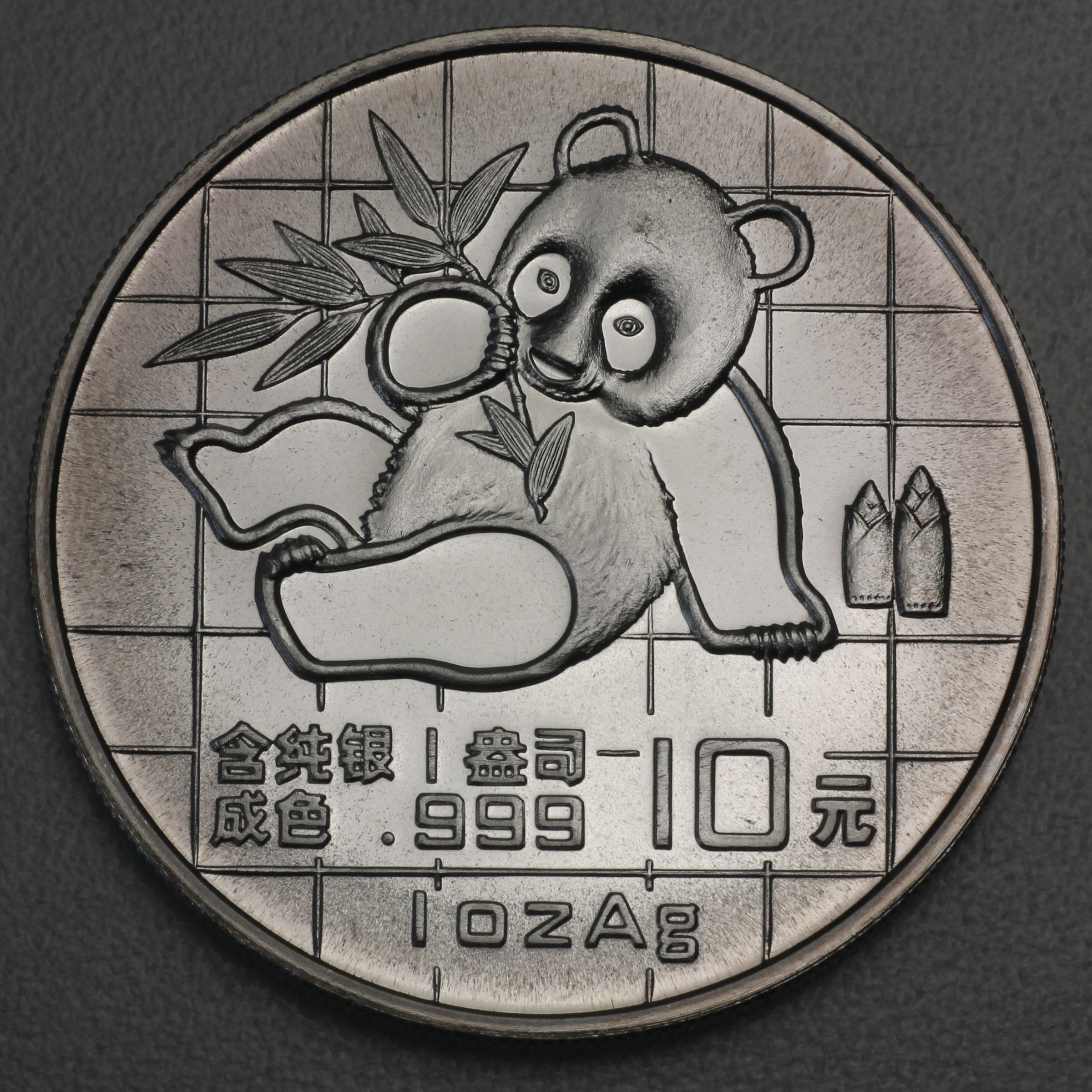 Silbermünze 1oz "Panda" 1989 (China) - Hauptansicht
