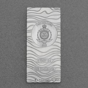 Münzbarren 1oz "Mandalorian Beskar" 2022 (Niue) - Hauptansicht