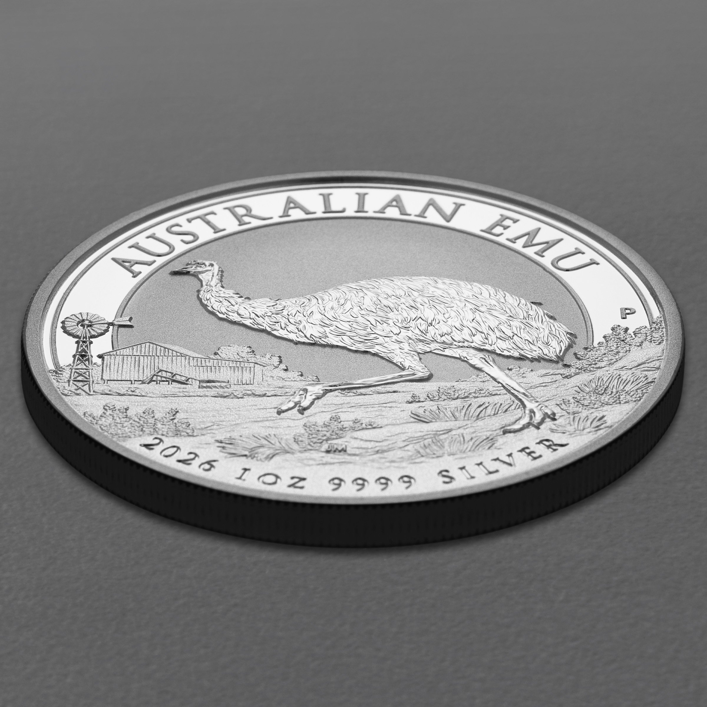 Silbermünze 1oz "Emu" 2026 (Australien) - Detailansicht 2