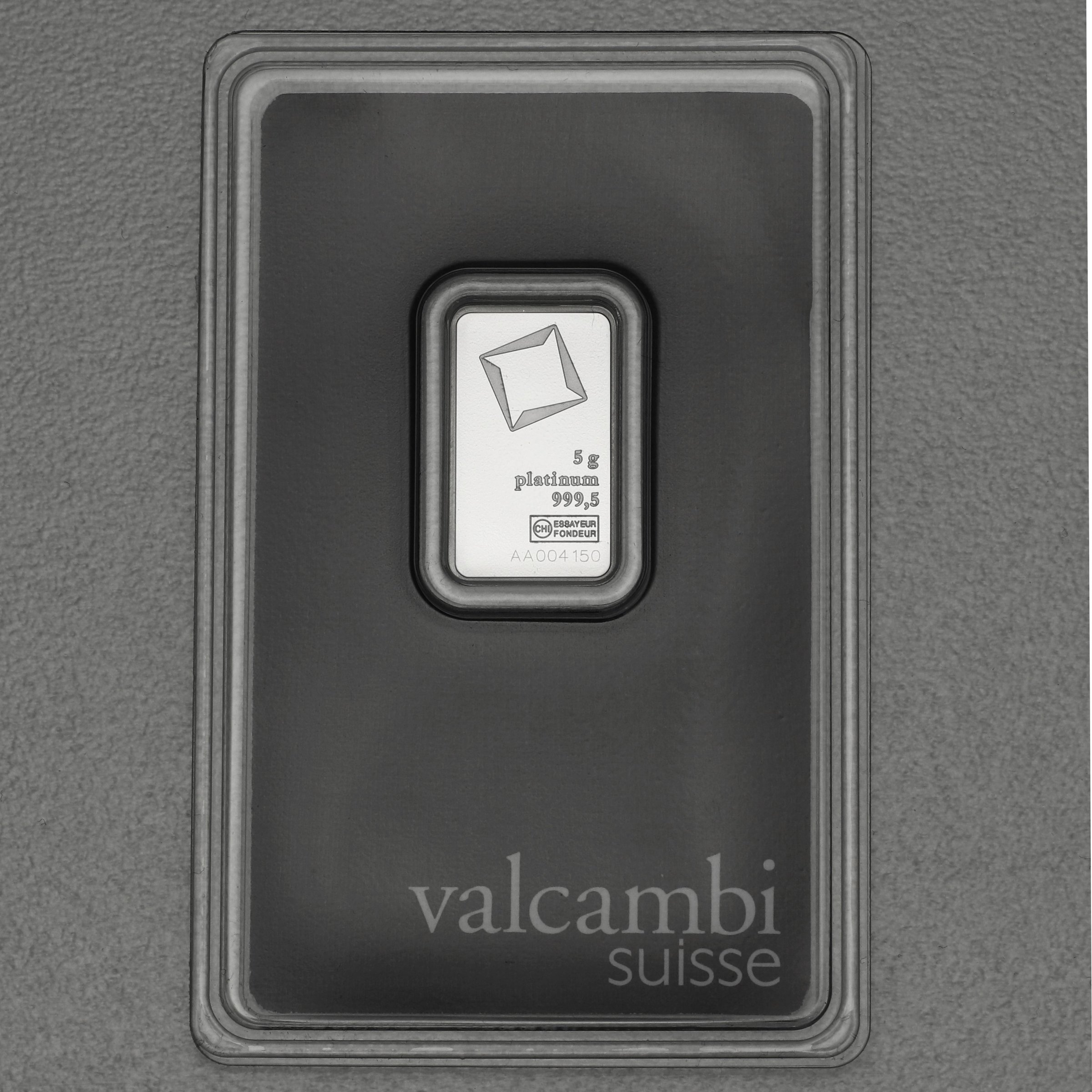 Platinbarren 5g VALCAMBI (Pt) - Hauptansicht