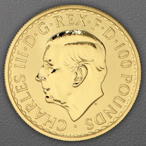 Goldmünze 1oz "Britannia" aktueller Jahrgang (Großbritannien) - Miniaturansicht 2