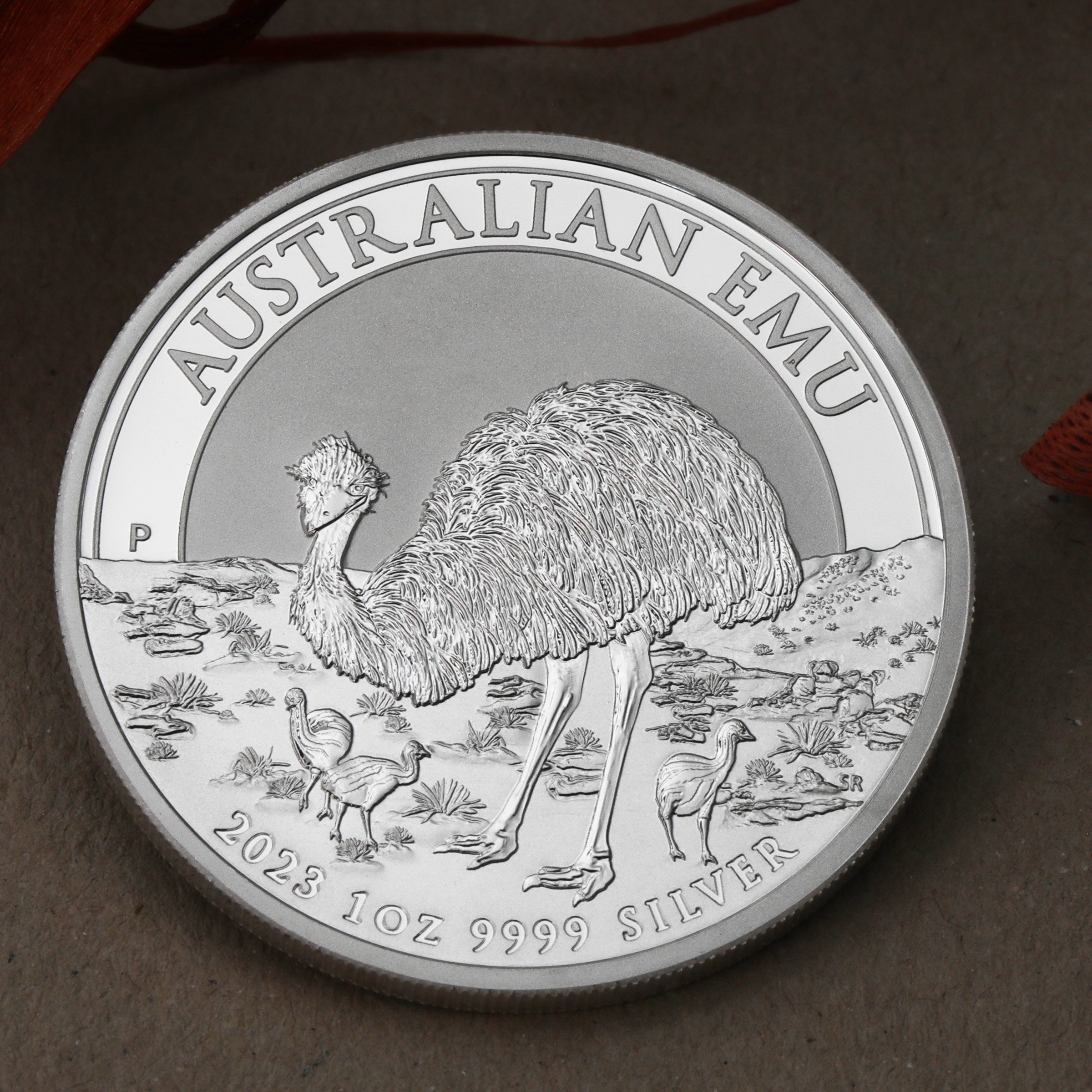 Silbermünze 1oz "Emu" 2023 19% (Australien) - Detailansicht 4