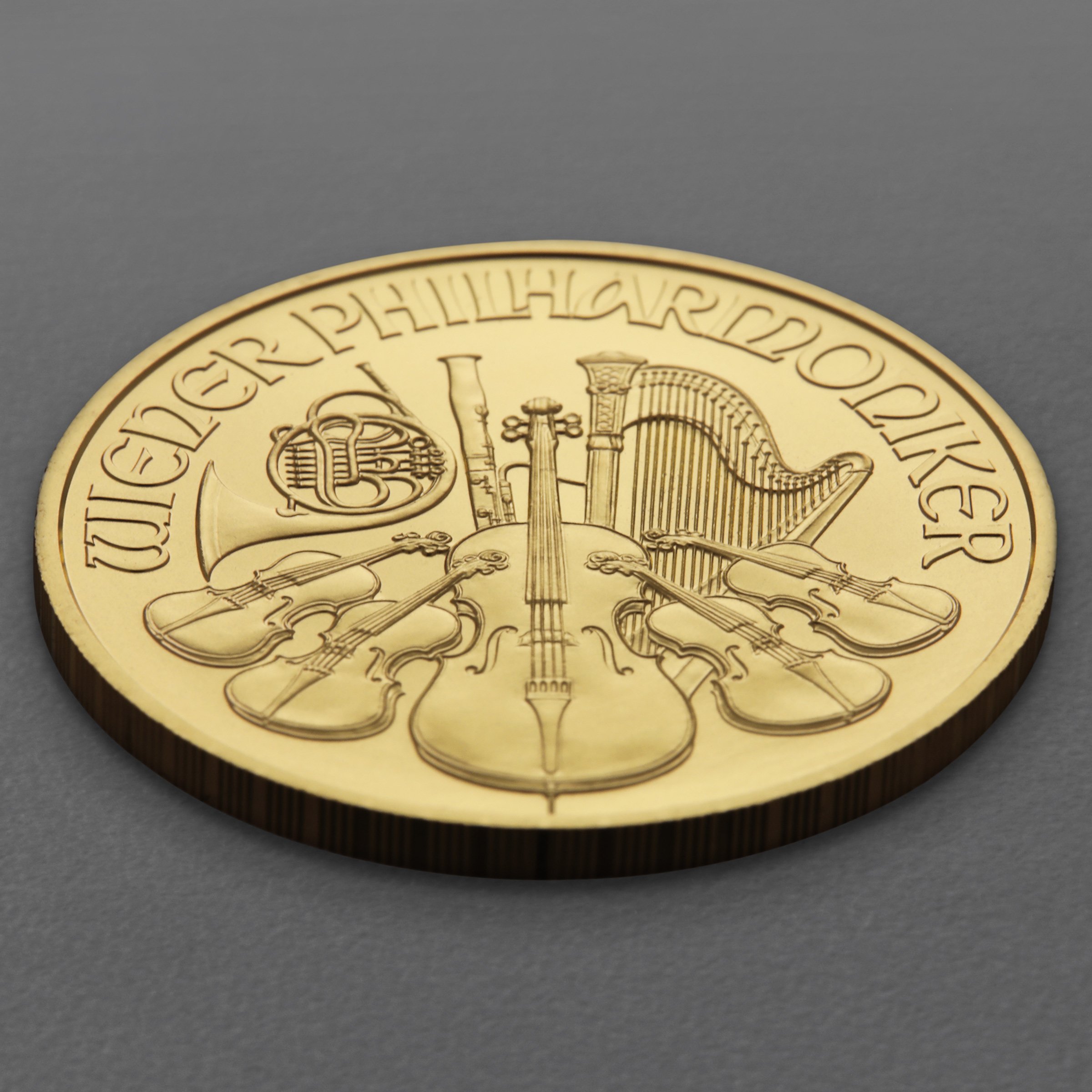 Goldmünze 1/2oz "Wiener Philharmoniker" aktueller Jahrgang (Österreich) - Detailansicht 2