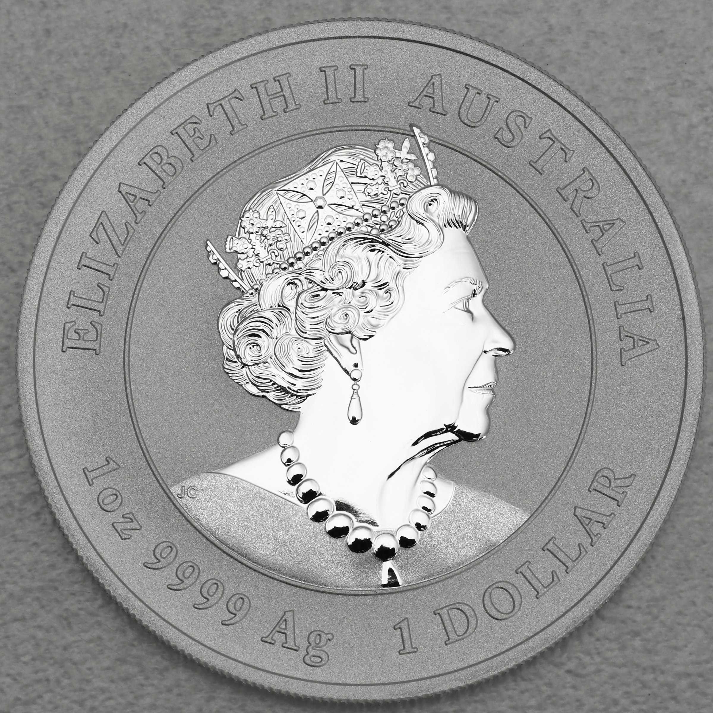 Silbermünze 1oz "Ochse" 2021 Lunar III – Year of the Ox (Australien) - Detailansicht 1
