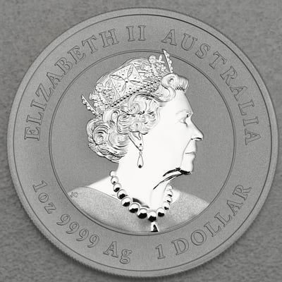 Silbermünze 1oz "Ochse" 2021 Lunar III – Year of the Ox (Australien) - Miniaturansicht 2
