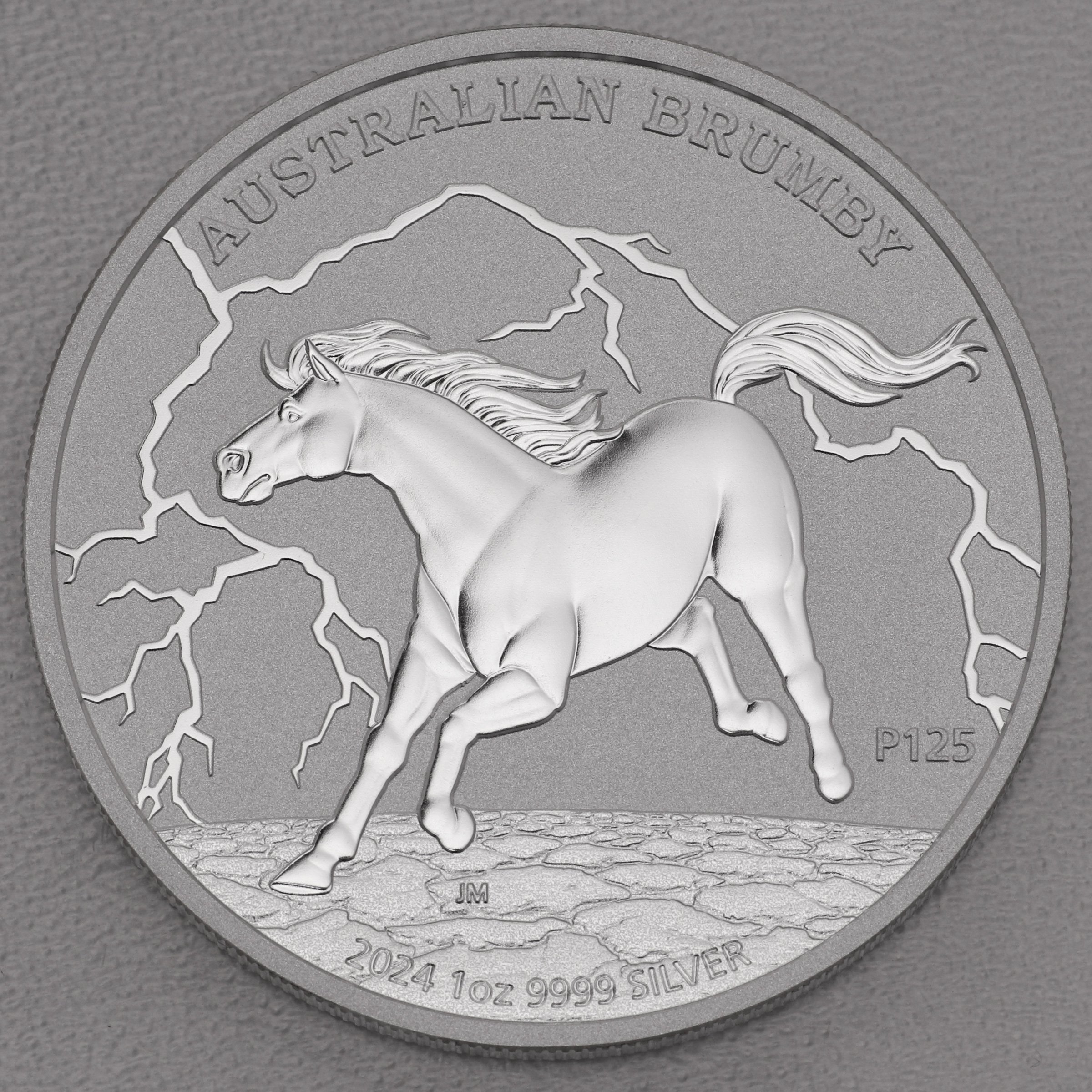 Silbermünze 1oz "Brumby" 2024 (Australien) - Hauptansicht