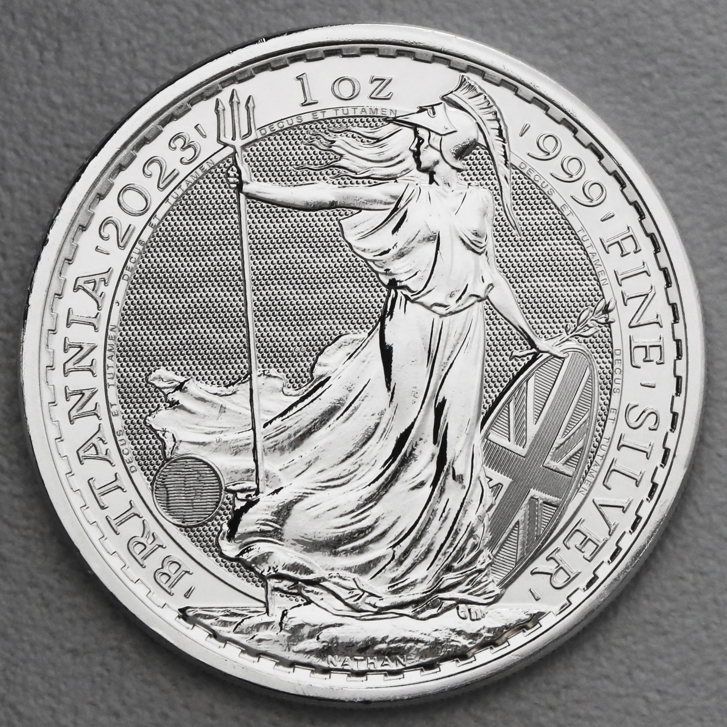 Silbermünze 1oz "Britannia" 2023 diff. (Großbritannien) - Hauptansicht