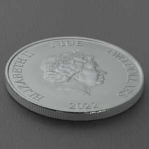 Silbermünze 1oz "Dagobert Duck 75. Jubiläum" 2022 Disney 19% (Niue) - Miniaturansicht 4