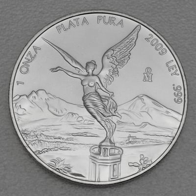Silbermünze 1oz "Libertad" 2009 (Mexiko) - Miniaturansicht 1