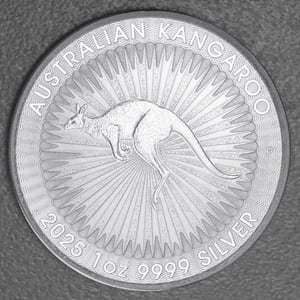Silbermünze 1oz "Känguru" 2025 19% (Australien) - Miniaturansicht 1