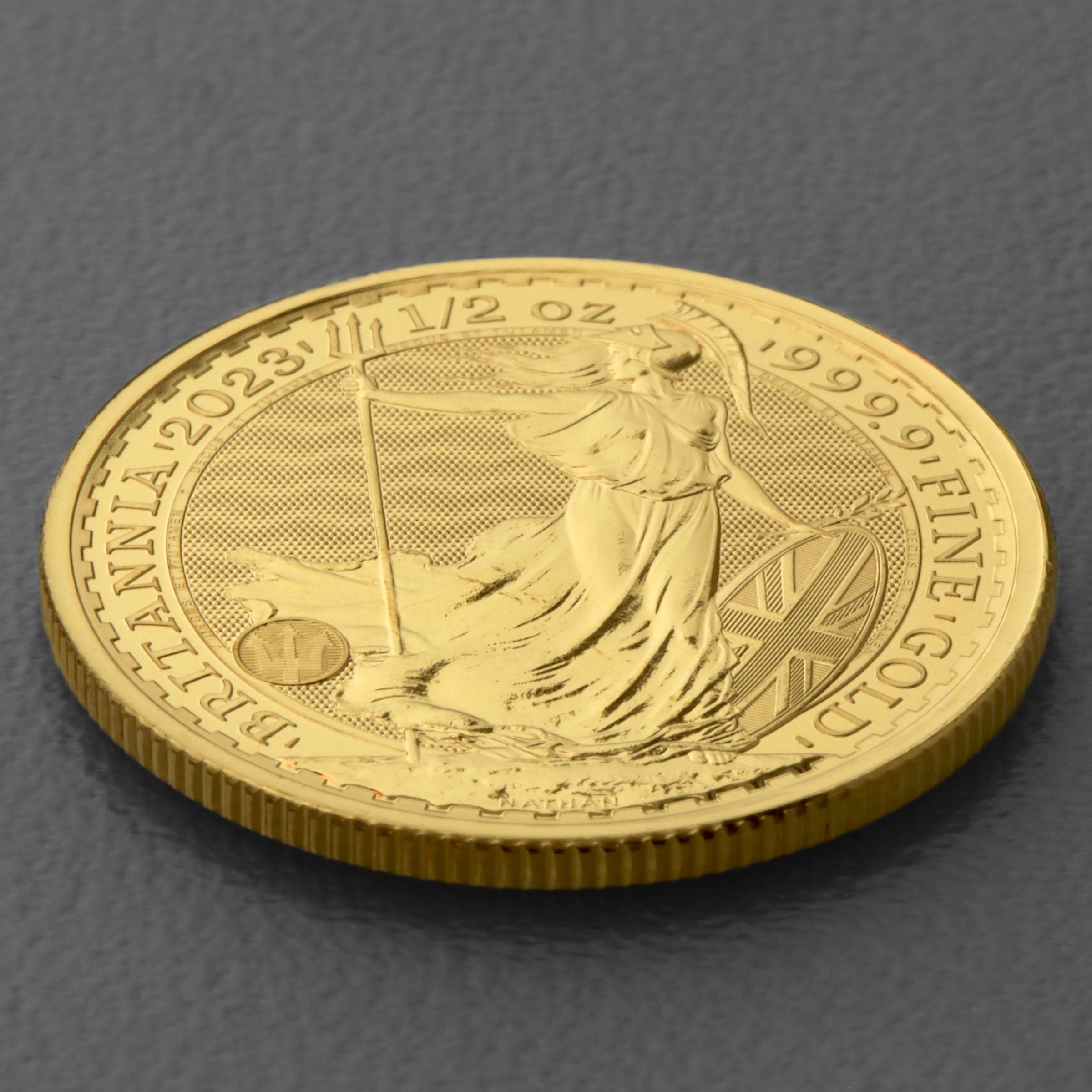 Goldmünze 1/2oz "Britannia" 2023 Elizabeth II. (Großbritannien) - Detailansicht 2