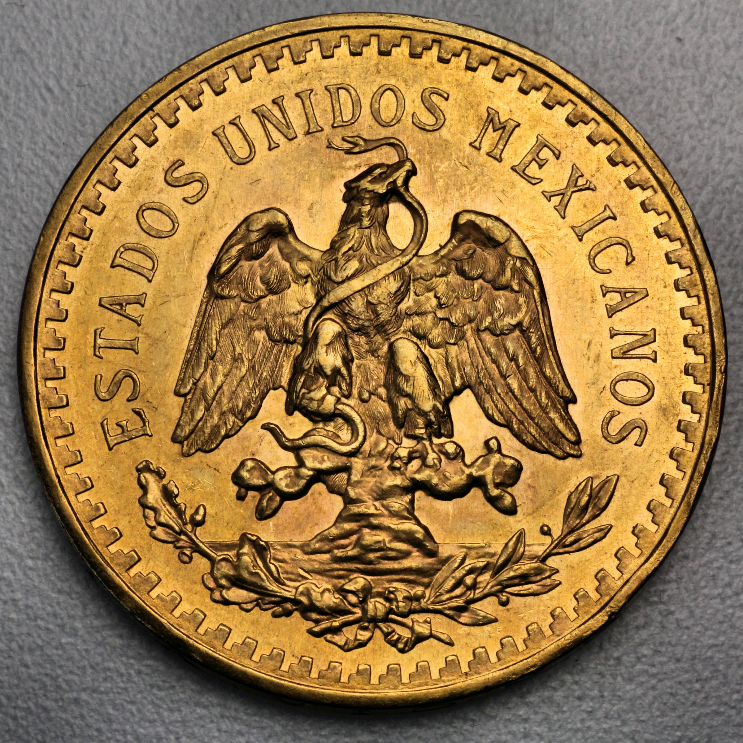 Goldmünze 50 Pesos "Centenario" (Mexiko) - Detailansicht 1
