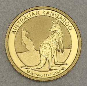 Goldmünze 1/4oz "Känguru" 2016 (Australien) - Hauptansicht