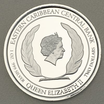 Silbermünze 1oz "Oriole" 2020 (koloriert) Eastern Caribbean 8 (Montserrat) - Miniaturansicht 2
