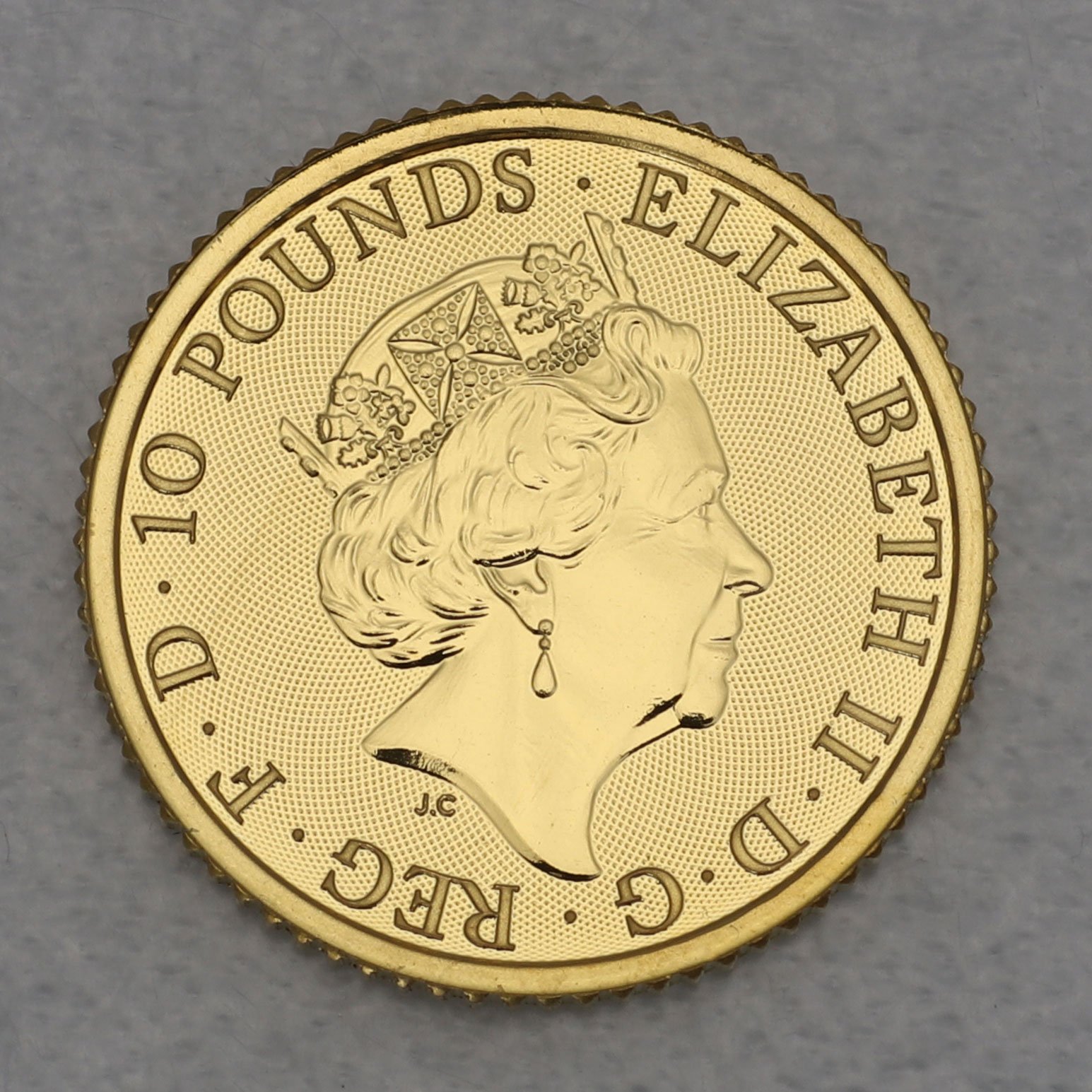 Goldmünze 1/10oz "The Royal Arms" 2022 (Großbritannien) - Detailansicht 1