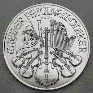Platinmünze 1oz "Wiener Philharmoniker" 19% (Österreich) - Hauptansicht