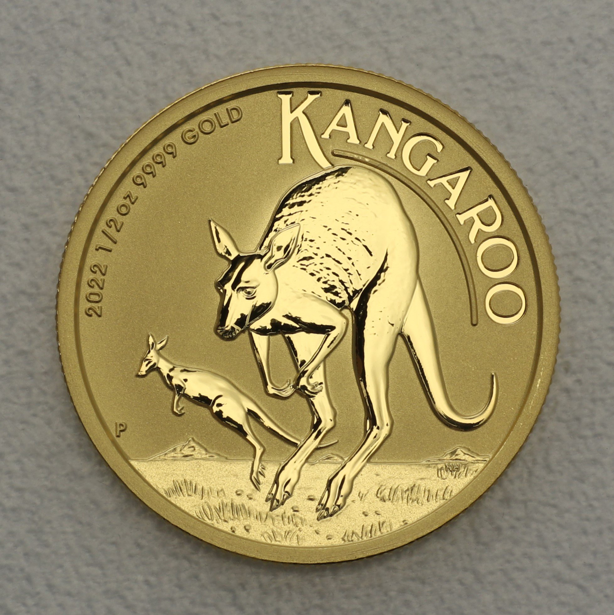 Goldmünze 1/2oz "Känguru" 2022 (Australien) - Hauptansicht