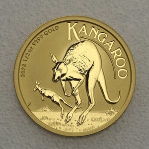 Goldmünze 1/2oz "Känguru" 2022 (Australien) - Hauptansicht