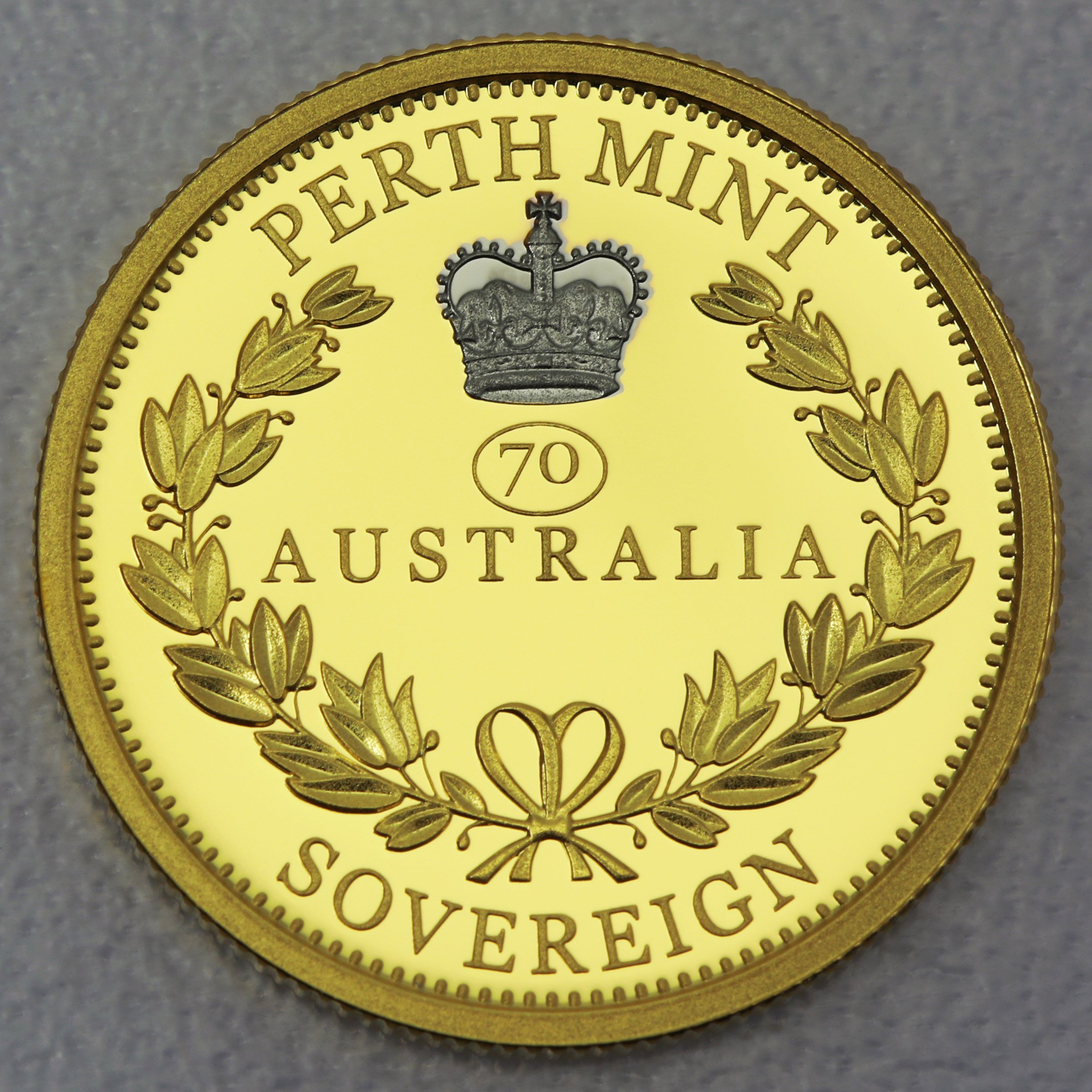 Goldmünze "Australia Sovereign" 2022 (PP) Privy Mark 70 (Australien) - Hauptansicht