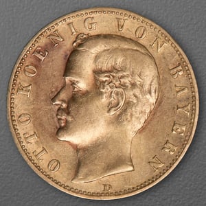 Goldmünze 10 Mark "Otto" 1890-D J.199 (Bayern) - Hauptansicht