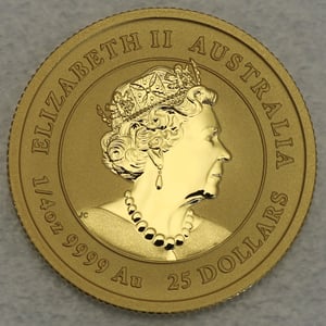 Goldmünze 1/4oz "Ochse" 2021 Lunar III – Year of the Ox (Australien) - Miniaturansicht 2