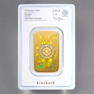 Goldbarren 1oz "Kinebar" HERAEUS - Miniaturansicht 2