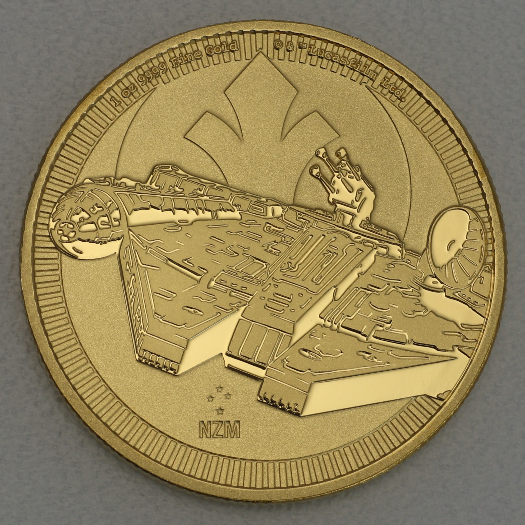 Goldmünze 1oz "Millennium Falcon" 2021 Star Wars™ (Niue) - Hauptansicht