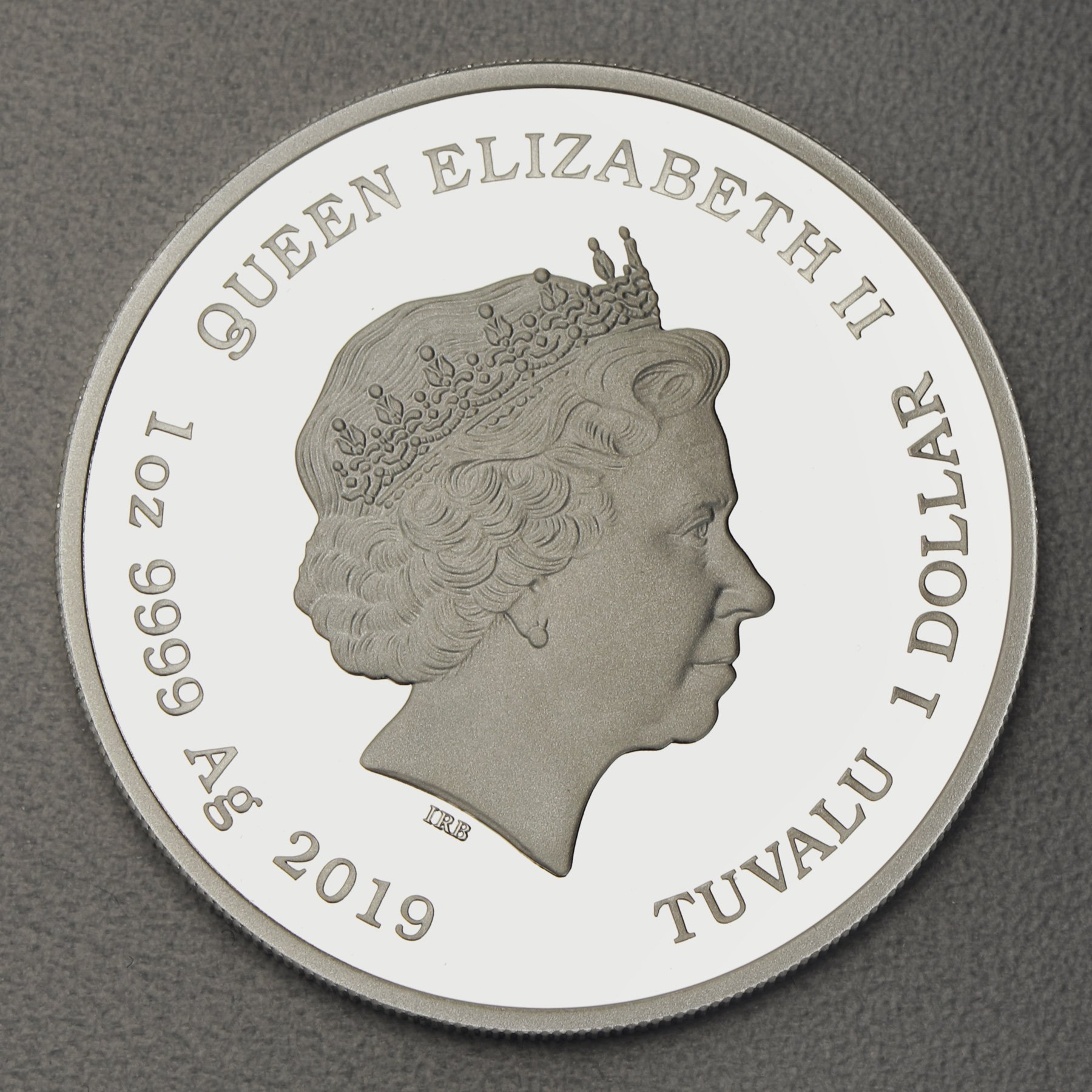 Silbermünze 1oz "Lisa Simpson" 2019 The Simpsons (Tuvalu) - Detailansicht 1
