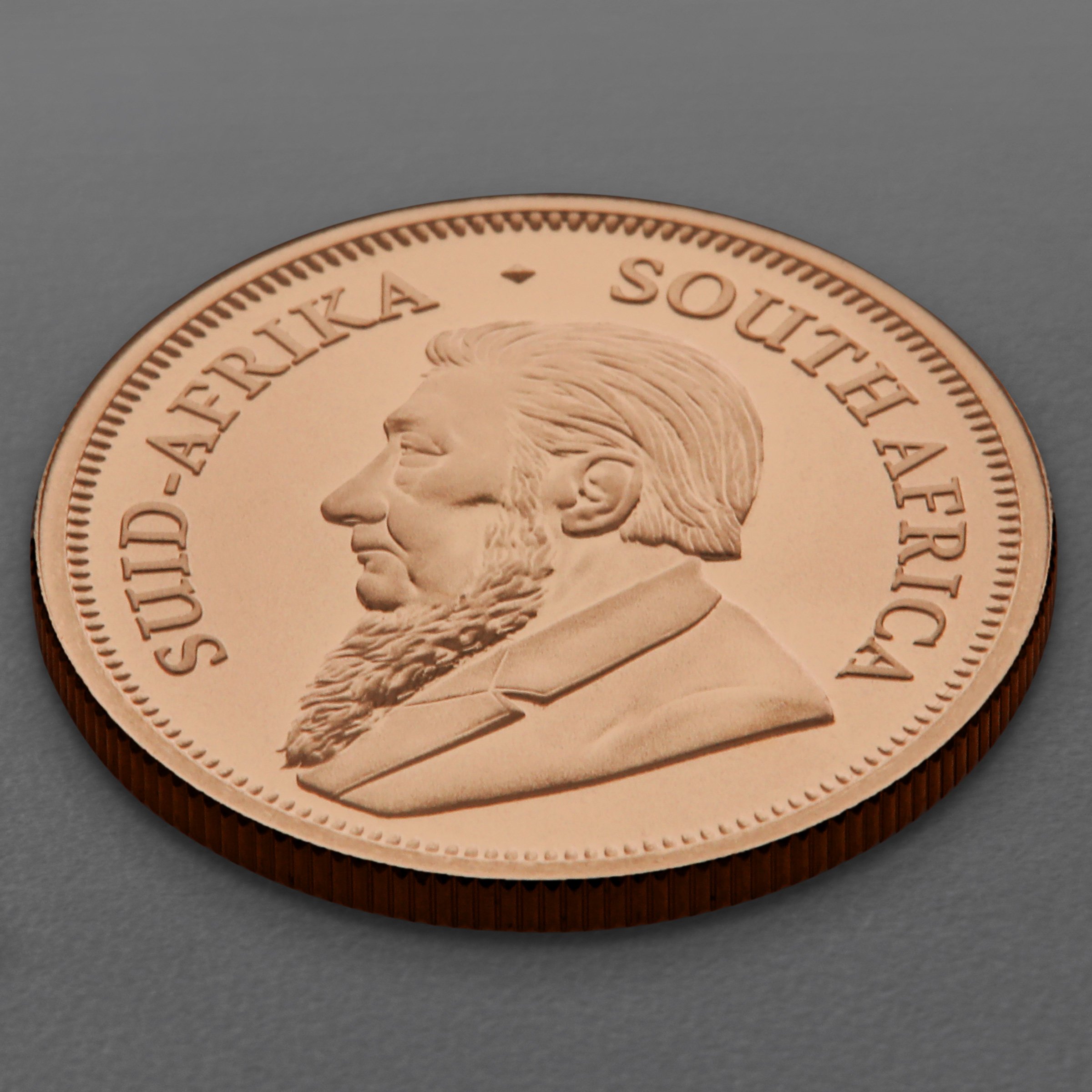 Goldmünze 1/4oz "Krügerrand" aktueller Jahrgang (Südafrika) - Detailansicht 3