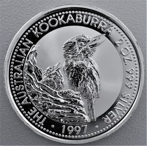 Silbermünze 2oz "Kookaburra" 1997 (Australien) - Hauptansicht