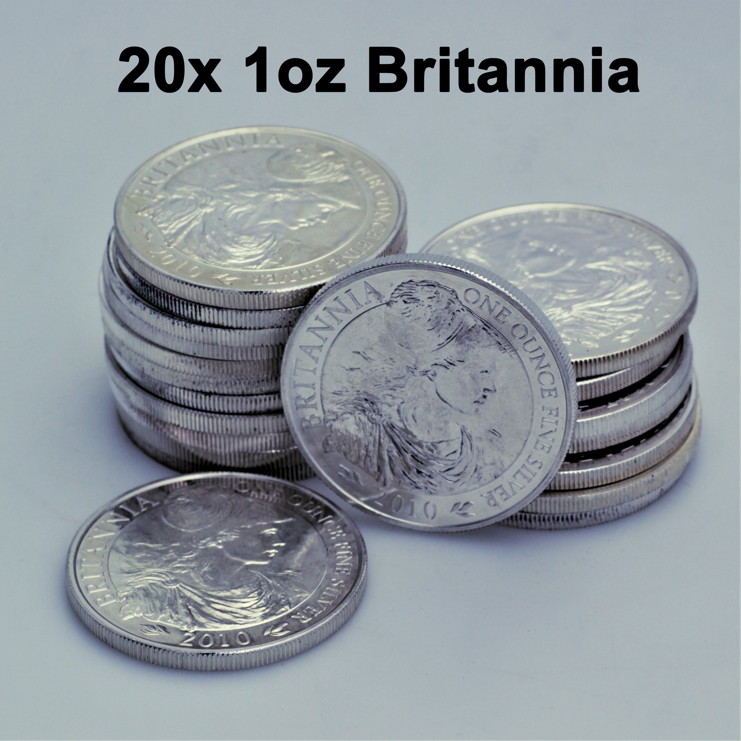 Silbermünze "Britannia ab 2013" (Junk-Bag) 20x 1oz (Großbritannien) - Hauptansicht