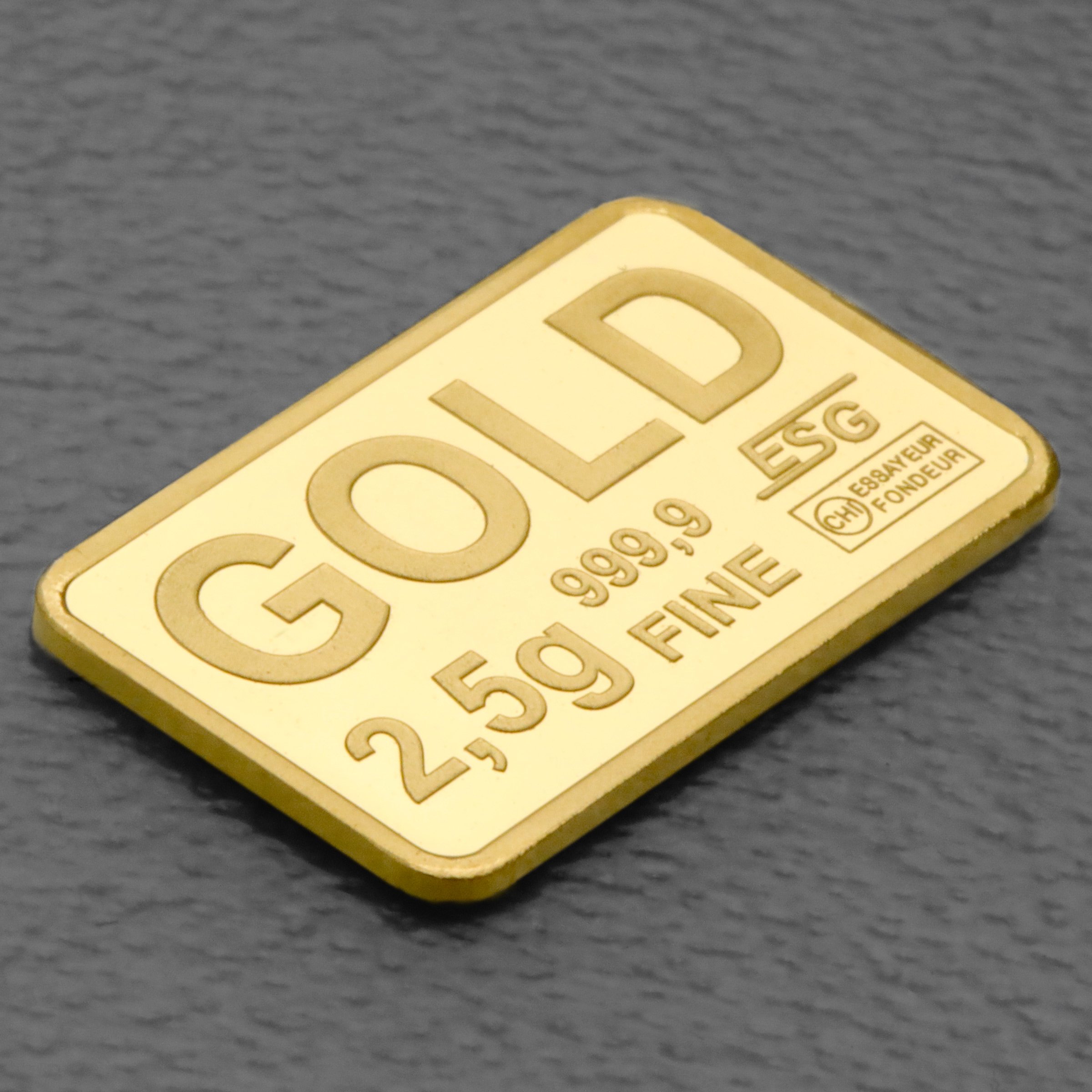 Goldbarren 2,5g Gravur "Danke - für alles" - Detailansicht 3