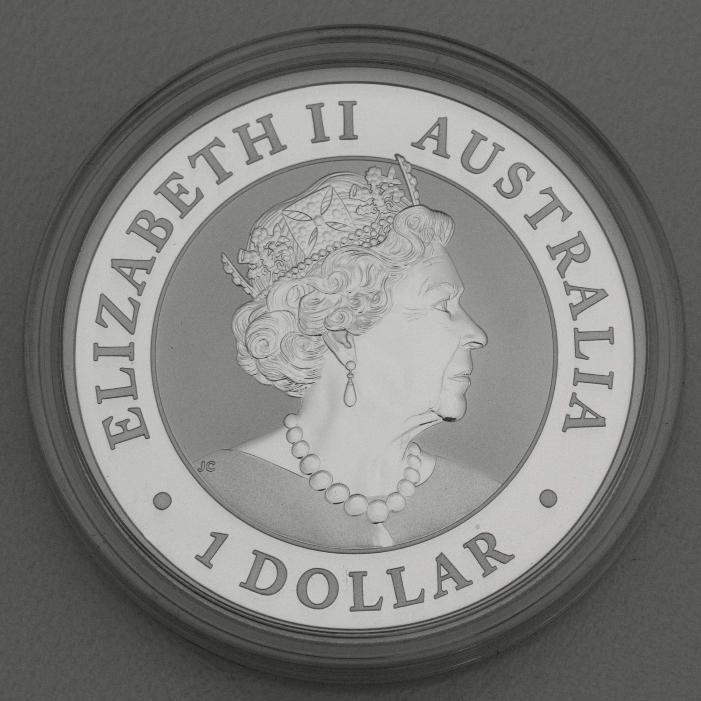 Silbermünze 1oz "Kookaburra" 2019 (Australien) - Detailansicht 3