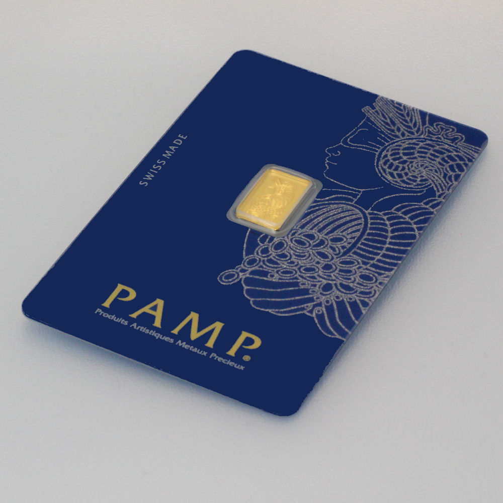 Goldbarren 1g PAMP "Fortuna" - Detailansicht 2