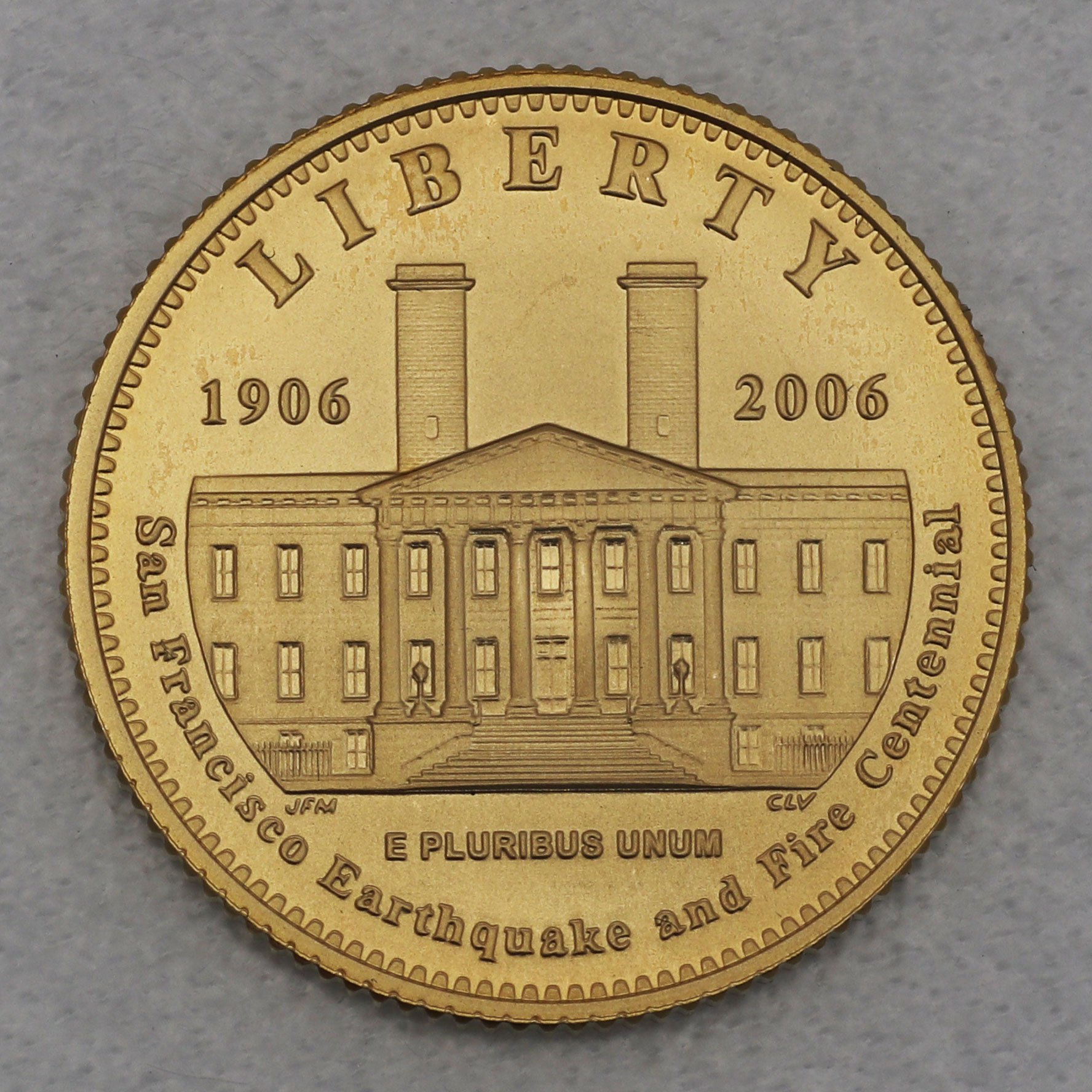 Goldmünze 5 Dollar "San Francisco Old Mint" 2006 (PP) (USA) - Hauptansicht