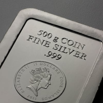 Münzbarren 500g "H+M / Cook Islands" - Miniaturansicht 3
