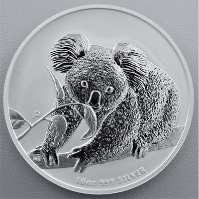 Silbermünze 10oz "Koala" 2010 (Australien) - Hauptansicht