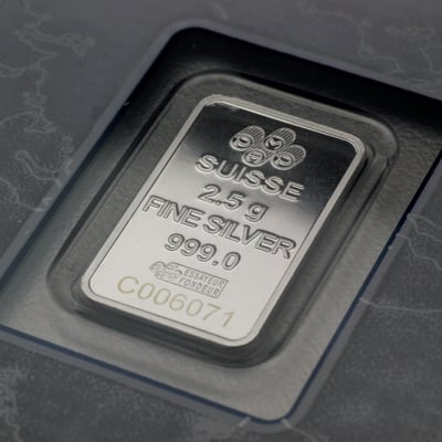 Silberbarren 2,5g "Fortuna" PAMP - Miniaturansicht 4
