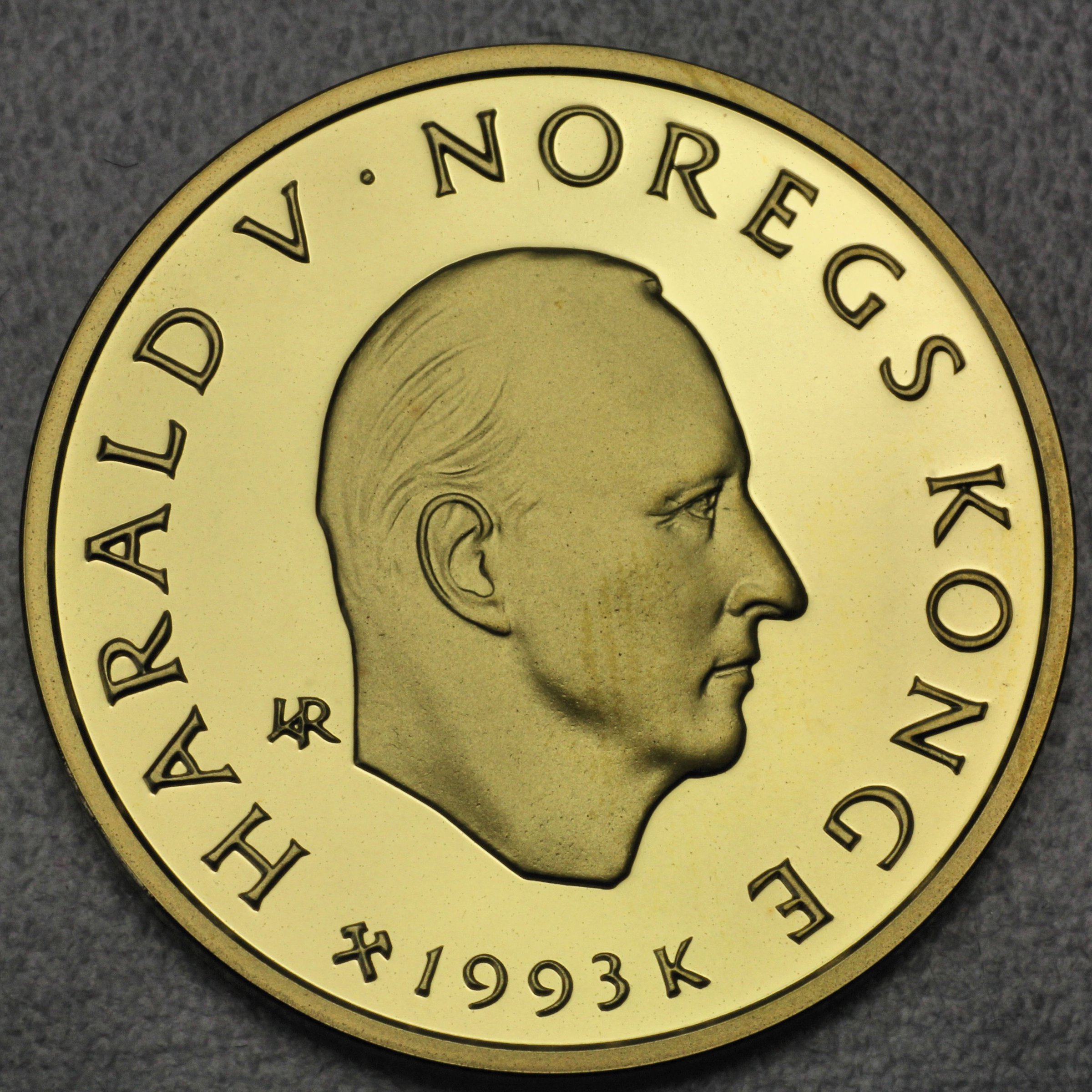 Goldmünze 1500 Kroner "Telemark" 1993 (Norwegen) - Detailansicht 1