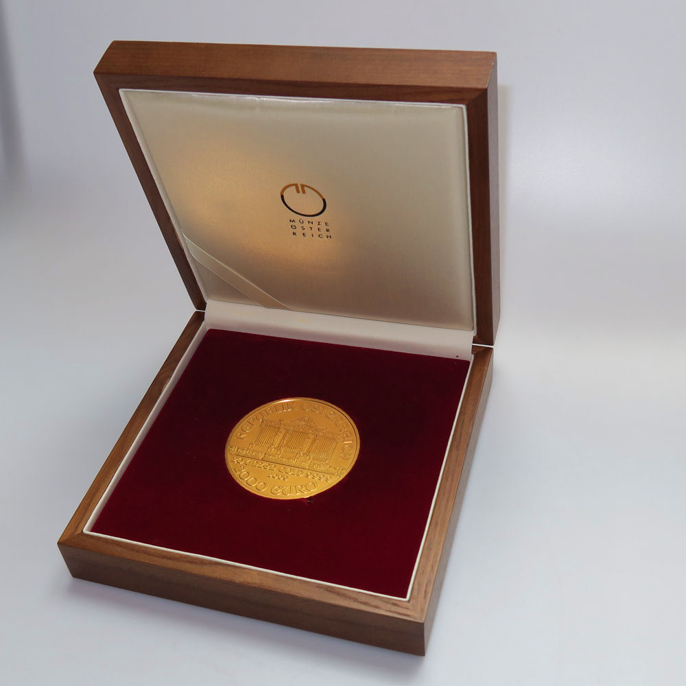 Goldmünze 20oz "Wiener Philharmoniker" 2009 20-jähriges Jubliäum (Österreich) - Detailansicht 4