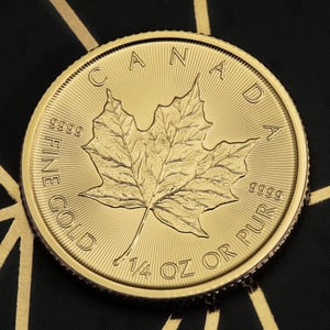 Goldmünze 1/4oz "Maple Leaf" aktueller Jahrgang (Kanada) - Miniaturansicht 5