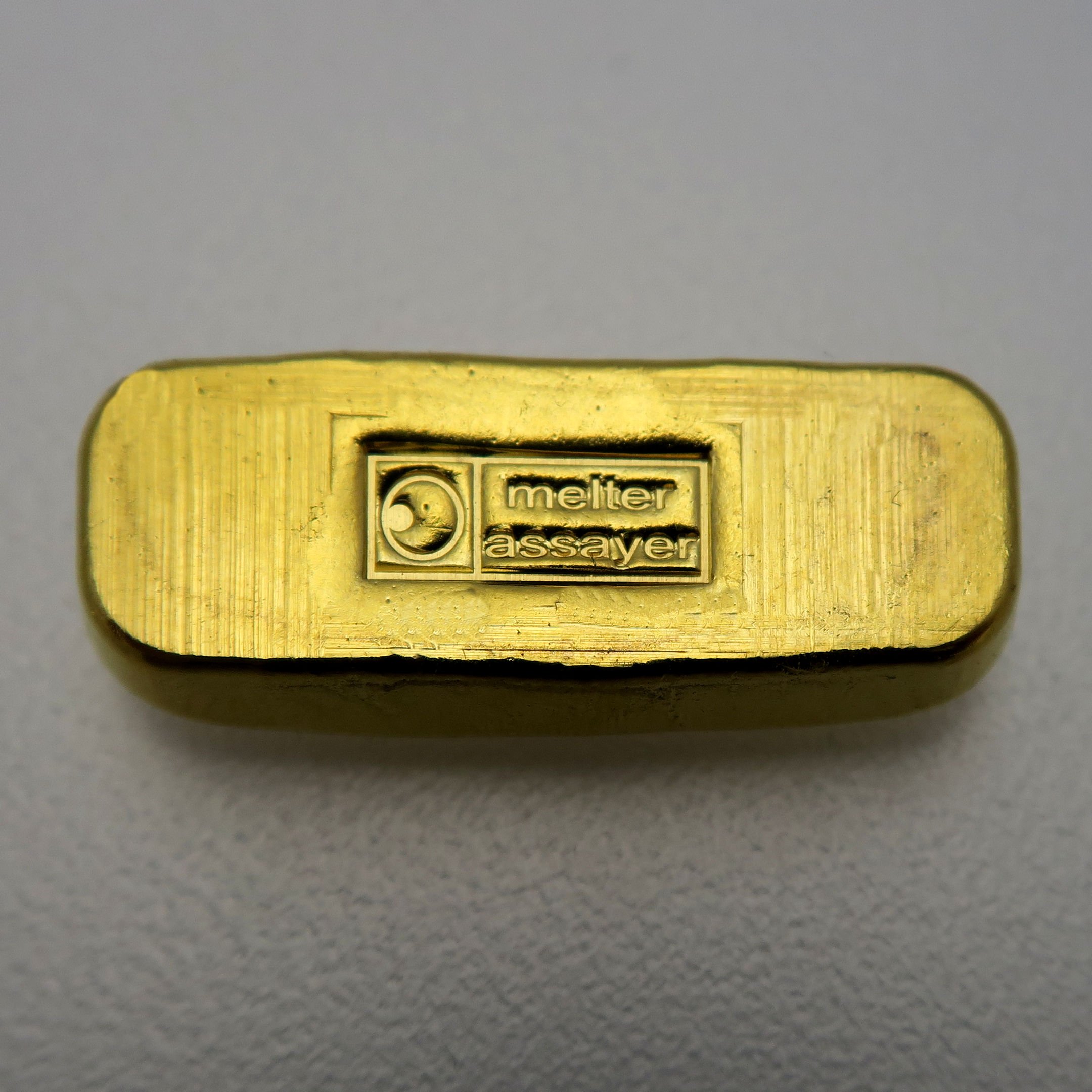 Goldbarren 1oz Au-Gussbarren, Feingold - Detailansicht 2