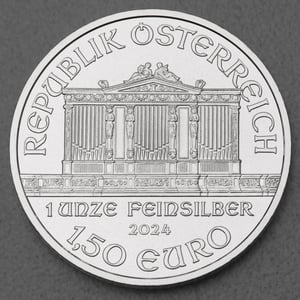 Silbermünze 20 x 1oz "Wiener Philharmoniker" verschiedene Jahrgänge Tube diff. (Österreich) - Miniaturansicht 3